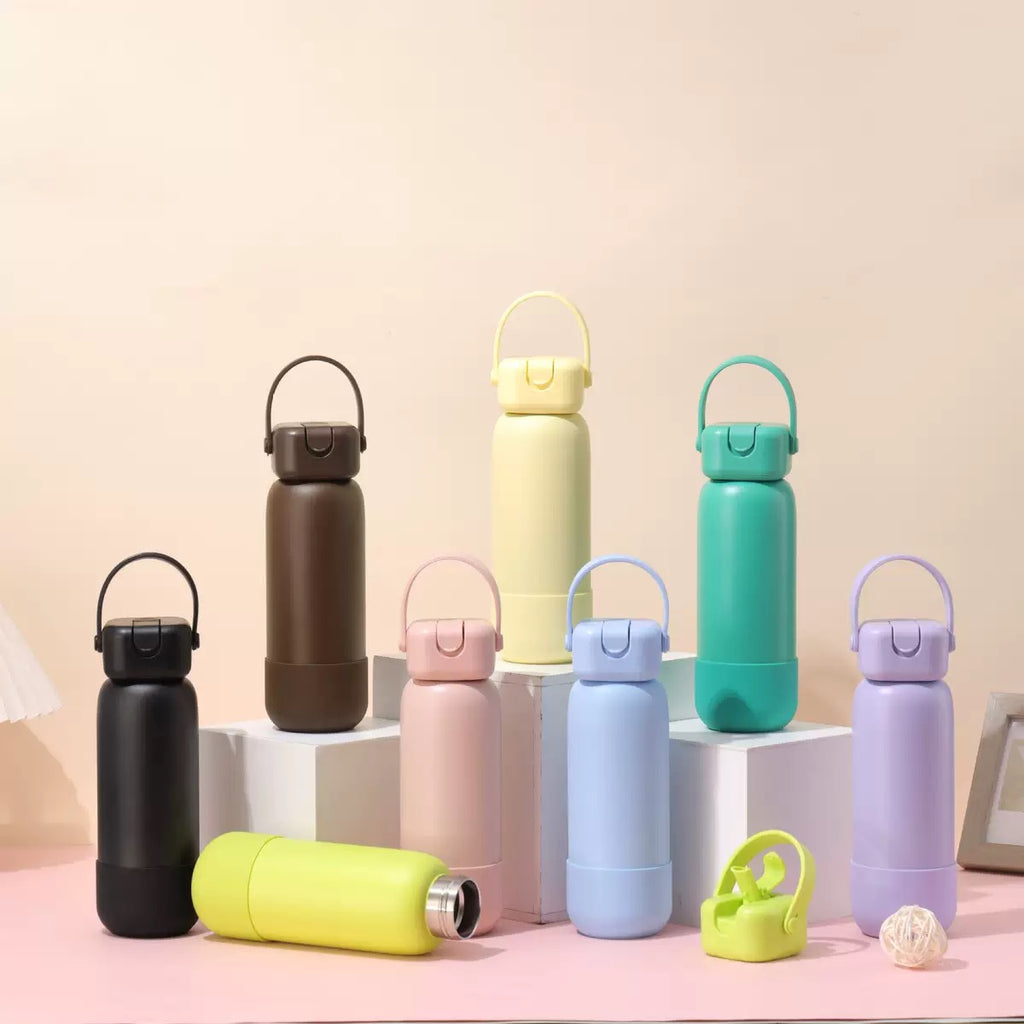 Minimalist Vacuum Insulated Water Bottle - BM-S041B - Detail View 3