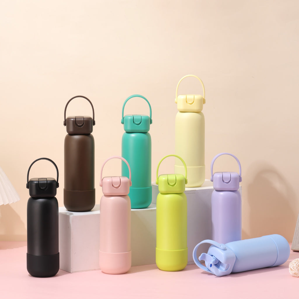 Minimalist Vacuum Insulated Water Bottle - BM-S041B - Detail View 4