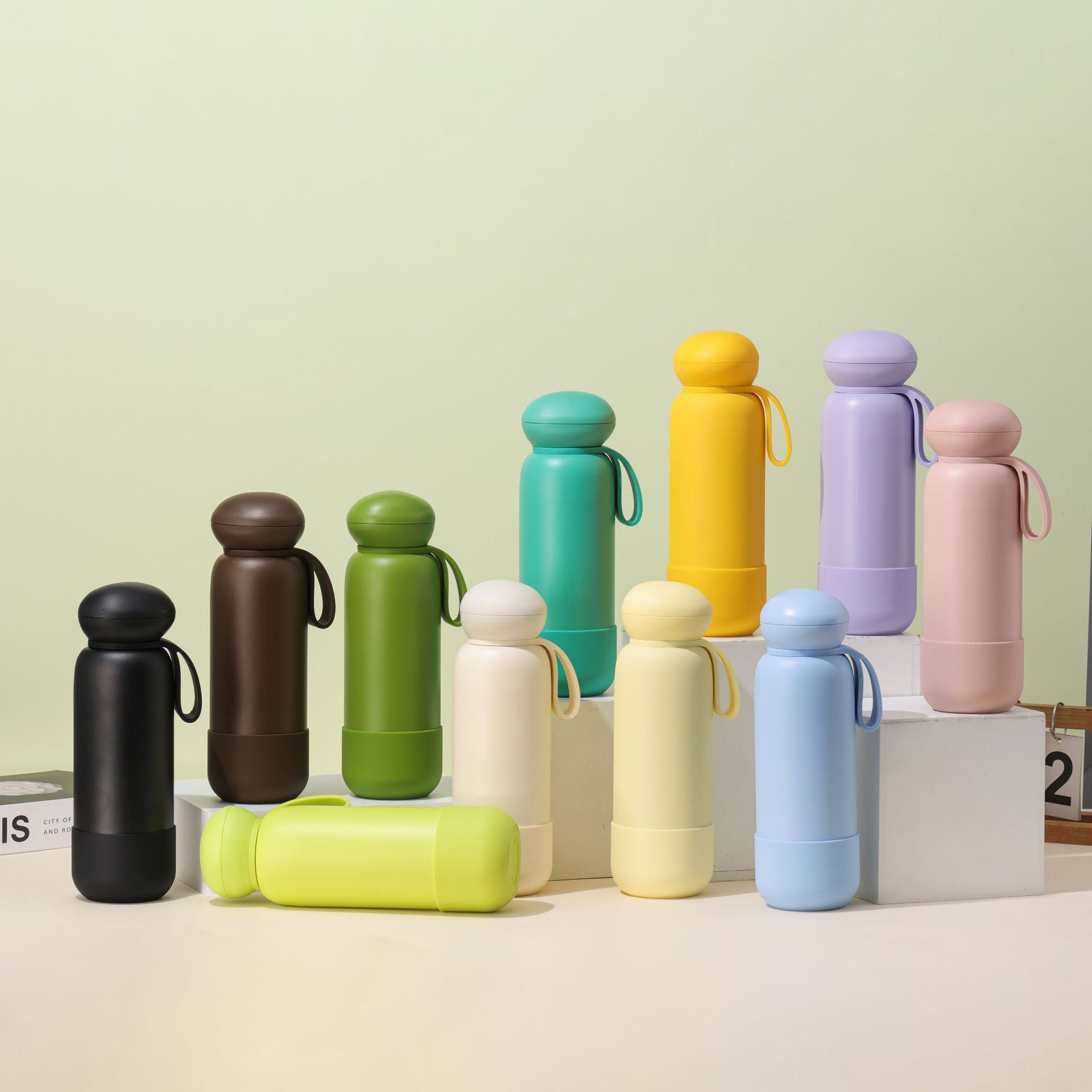 Macaron Series Vacuum Insulated Stainless Steel Flask - BM-S041 - Detail View 3