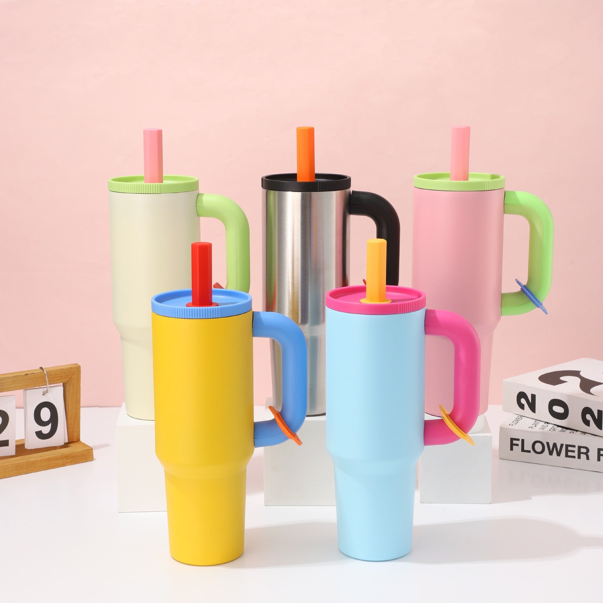 Elegant Vacuum Insulated Water Flask - BM-S005D - Detail View 4