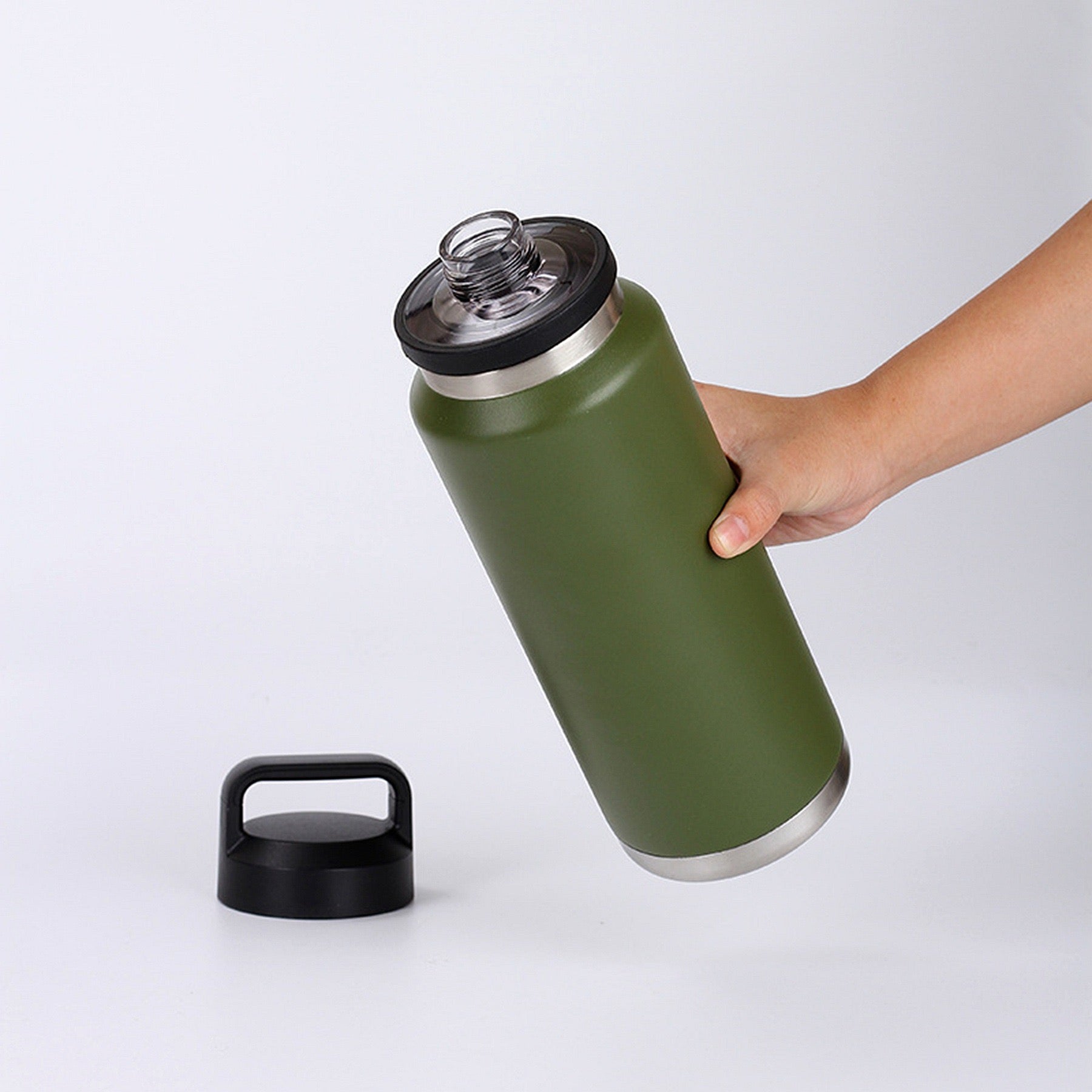 Portable Vacuum Insulated Travel Flask - BM-S036 - Detail View 3